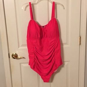 Beautiful Torrid pink bathing suit Size 4